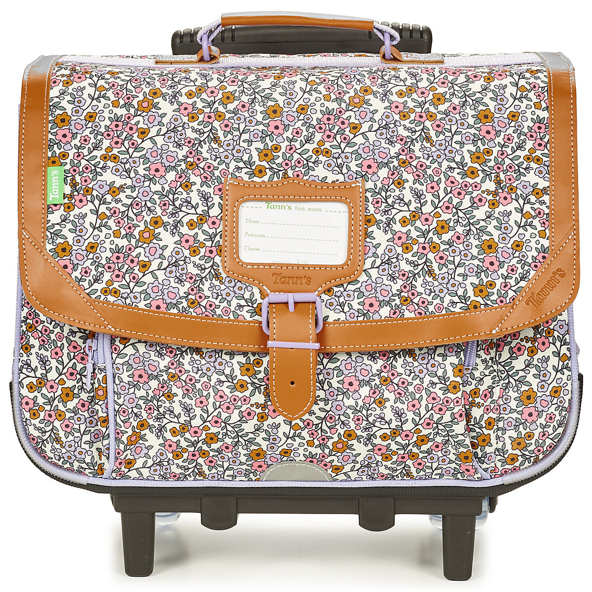 Cartella con rotelle ragazza Tann’s MAY CARTABLE TROLLEY 38 CM Multicolore