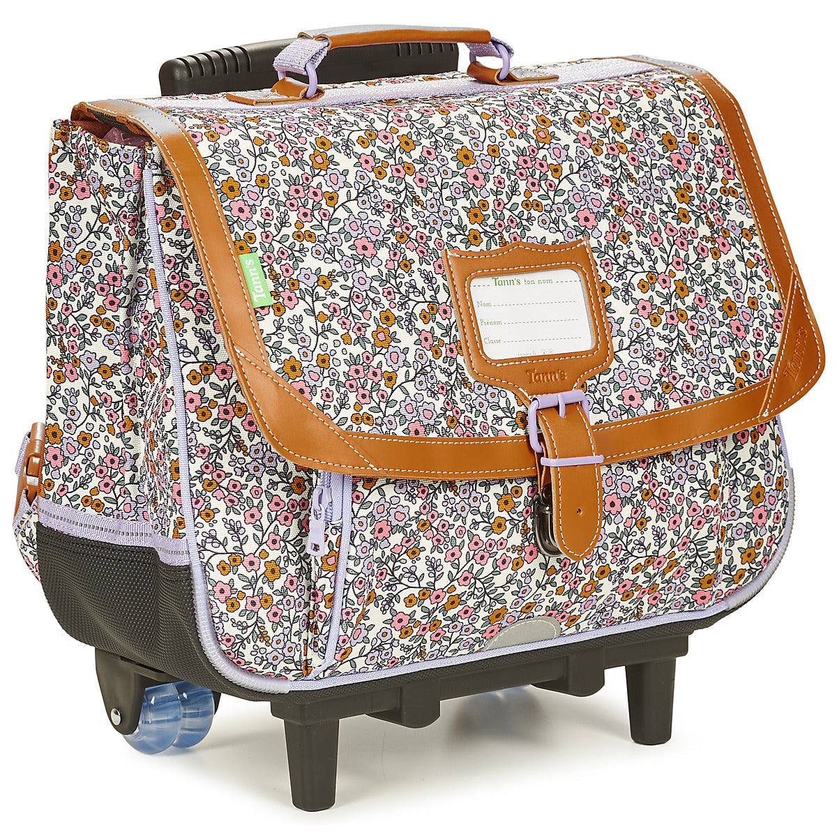 Cartella con rotelle ragazza Tann’s MAY CARTABLE TROLLEY 38 CM Multicolore