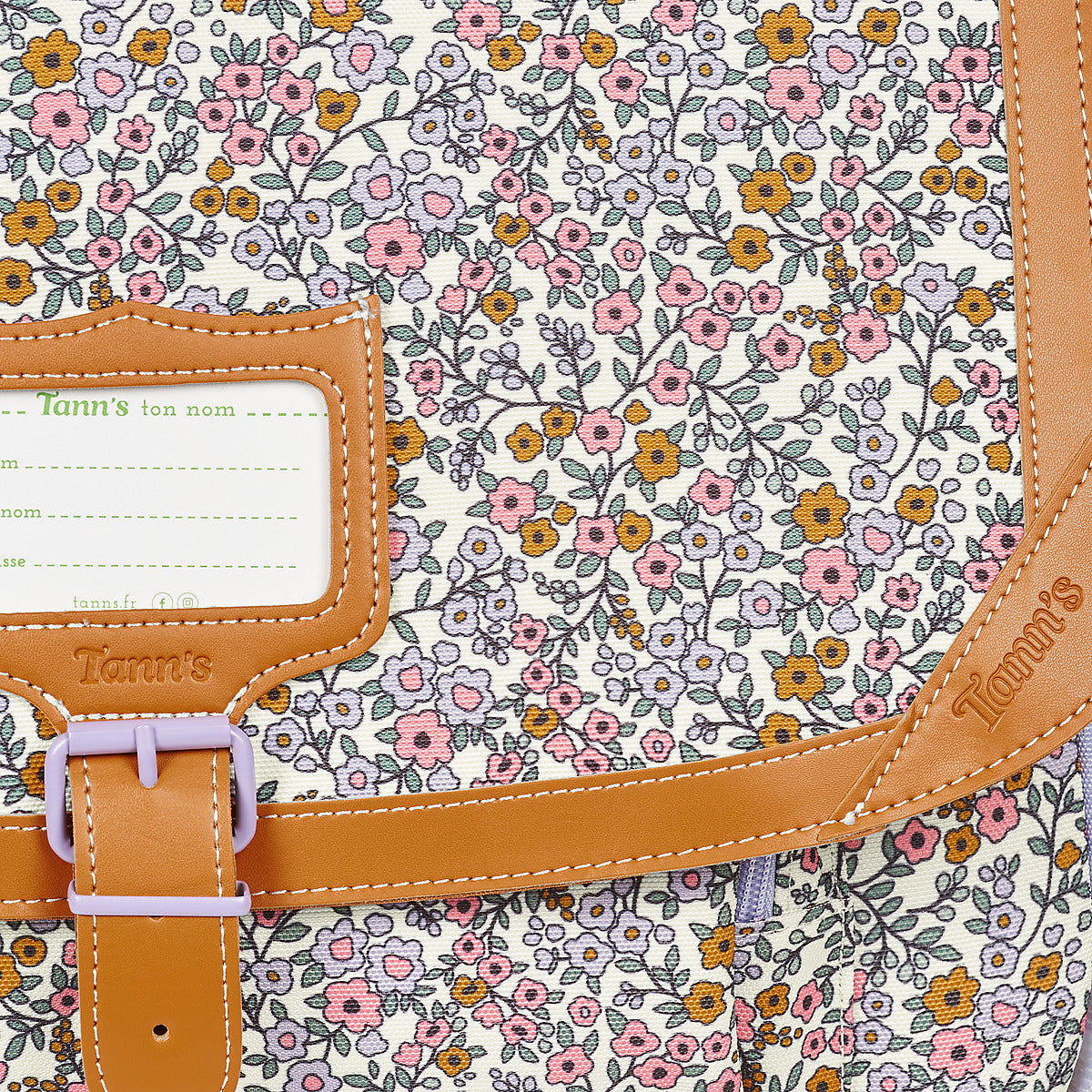 Cartella con rotelle ragazza Tann’s MAY CARTABLE TROLLEY 38 CM Multicolore