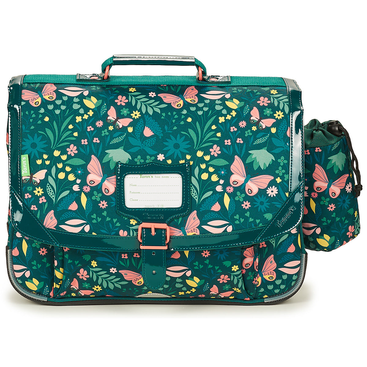 Cartella ragazza Tann’s ROMANE CARTABLE 38 CM POCHE GOURDE Verde