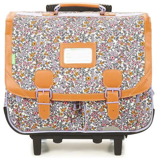 Cartella con rotelle ragazza Tann’s MAY CARTABLE TROLLEY 38 CM Multicolore