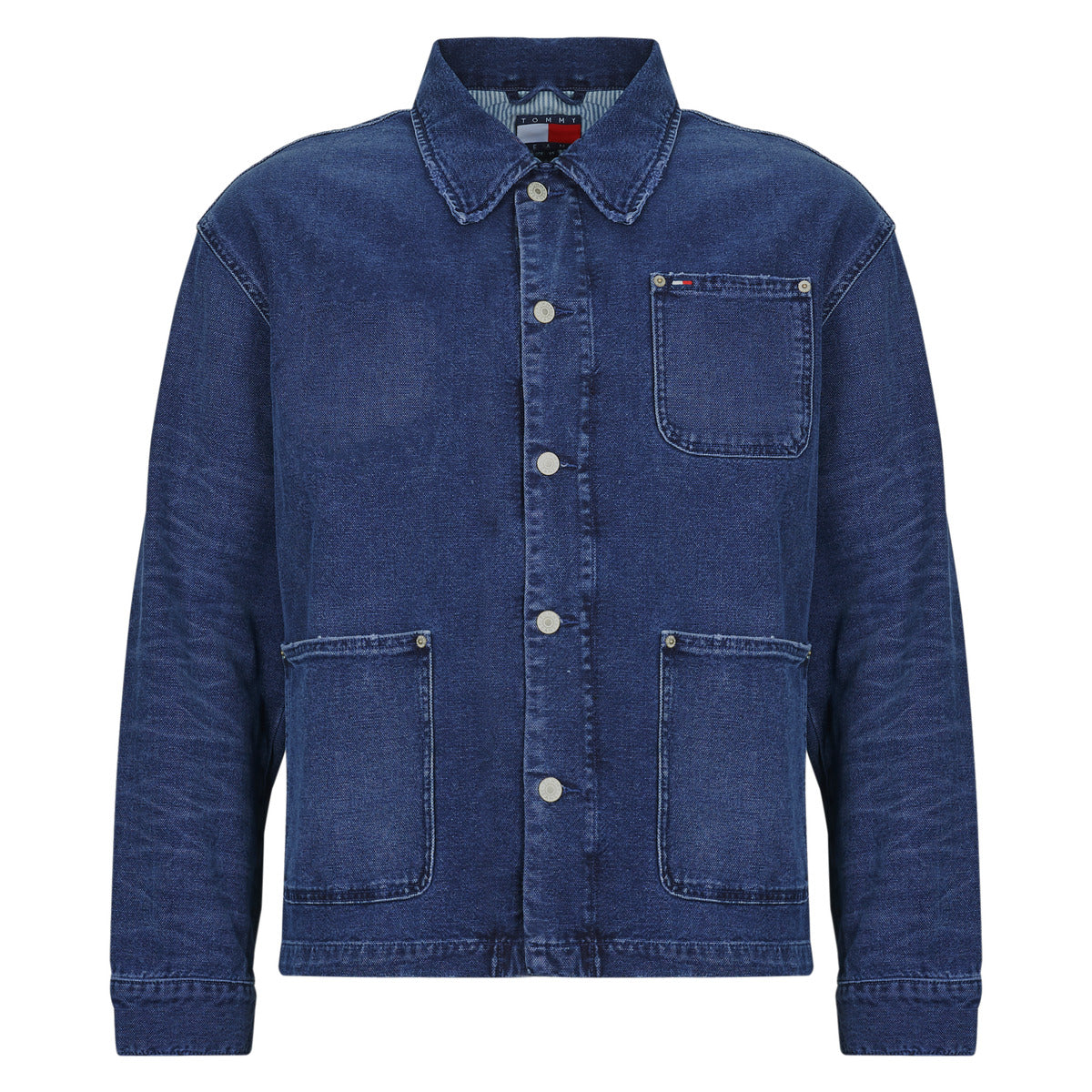 Giacca in jeans Uomo Tommy Jeans CHORE JACKET CI9053 Blu