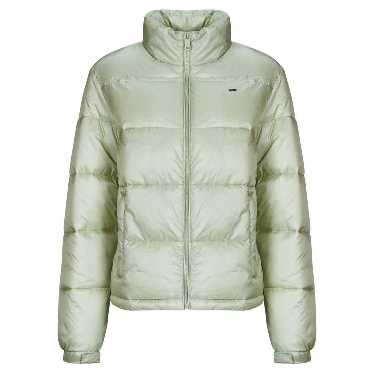 Piumino Donna Tommy Jeans  TJW PCKBL HOOD ESS PUFFER EXT  Verde