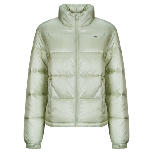 Piumino Donna Tommy Jeans  TJW PCKBL HOOD ESS PUFFER EXT  Verde