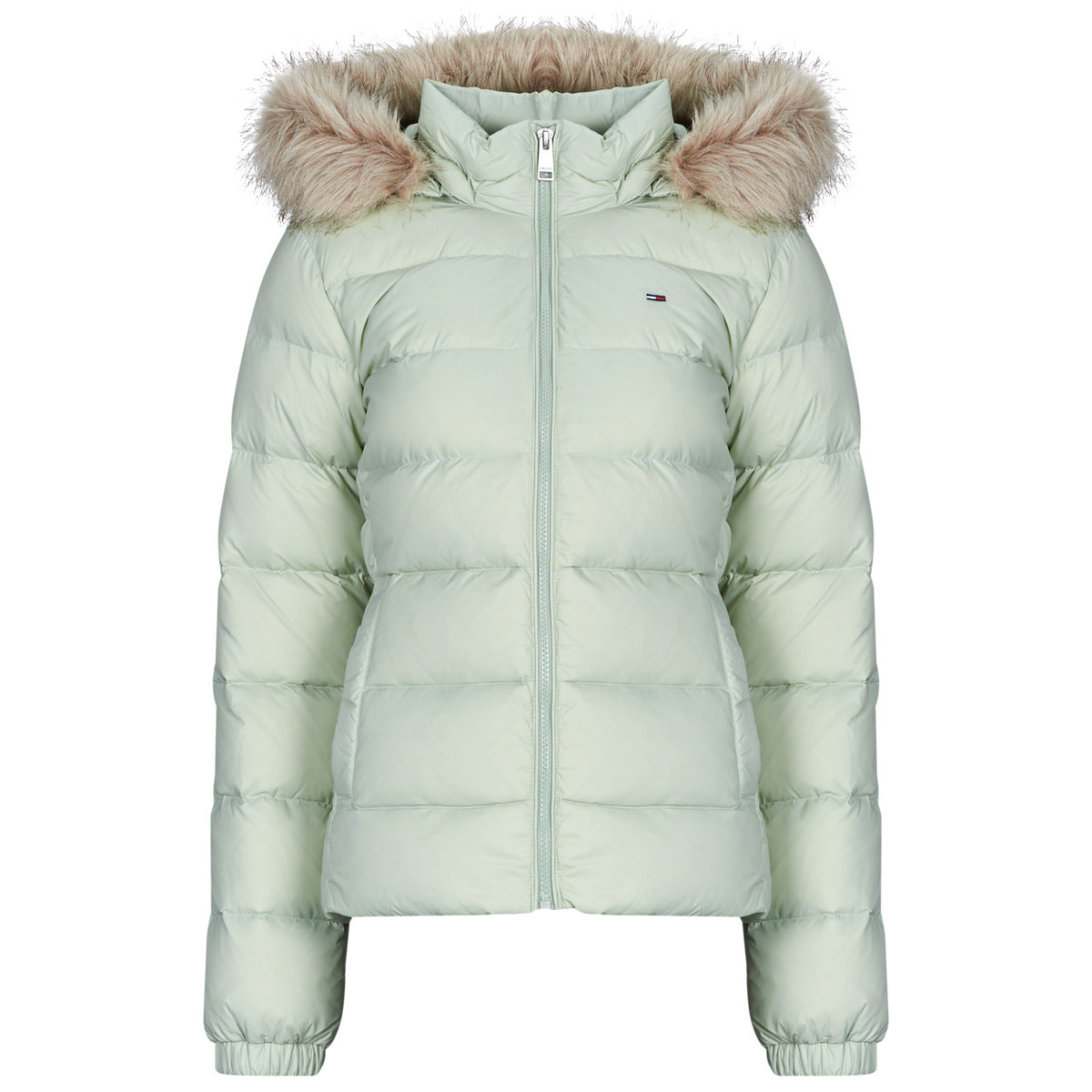 Piumino Donna Tommy Jeans  TJW BASIC HOODED DOWN JACKET EXT  Verde