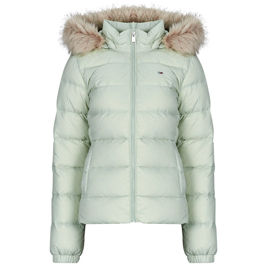 Piumino Donna Tommy Jeans  TJW BASIC HOODED DOWN JACKET EXT  Verde