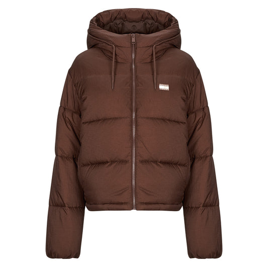 Piumino Donna Tommy Jeans  TJW HOODED PUFFER JACKET  Marrone