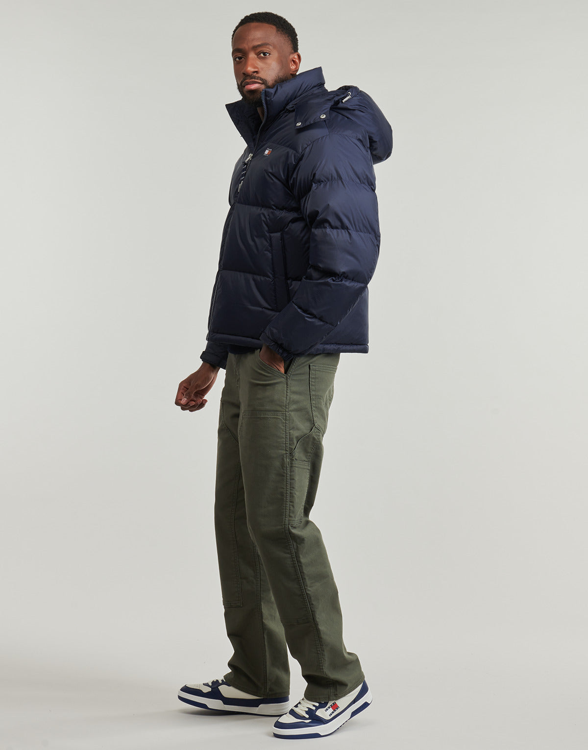 Piumino Uomo Tommy Jeans  TJM ALASKA DOWN PUFFER EXT  Blu