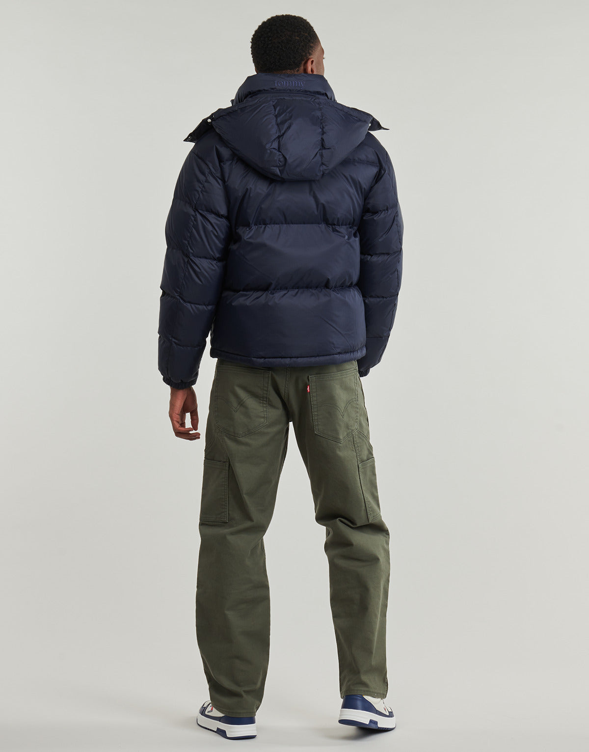 Piumino Uomo Tommy Jeans  TJM ALASKA DOWN PUFFER EXT  Blu