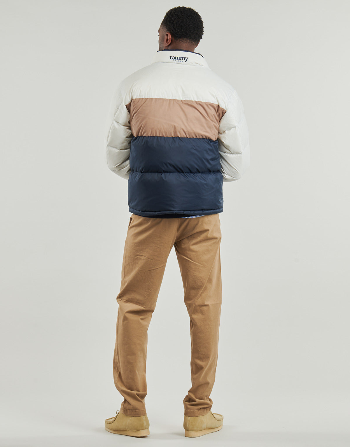 Piumino Uomo Tommy Jeans  TJM ALASKA DOWN CLBK PUFFER  Multicolore