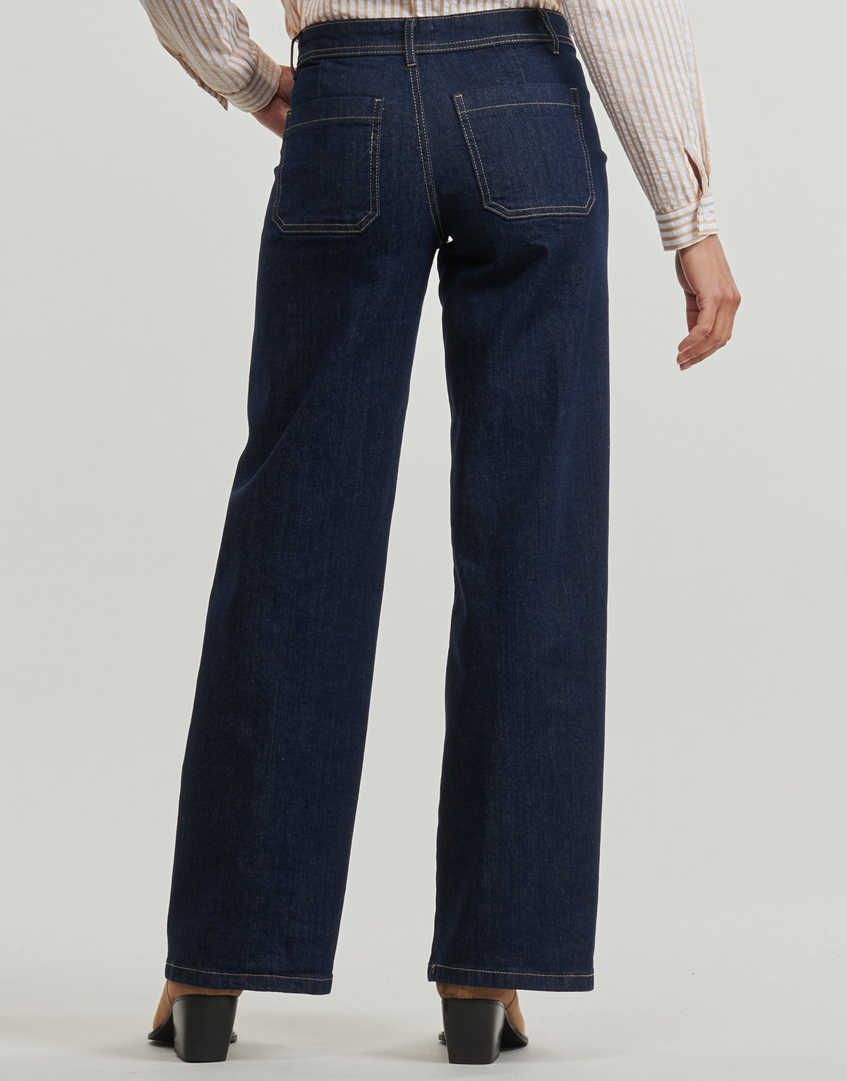 Jeans Flare Donna JDY  JDYVANESSA MIDWAIST WIDE  Blu