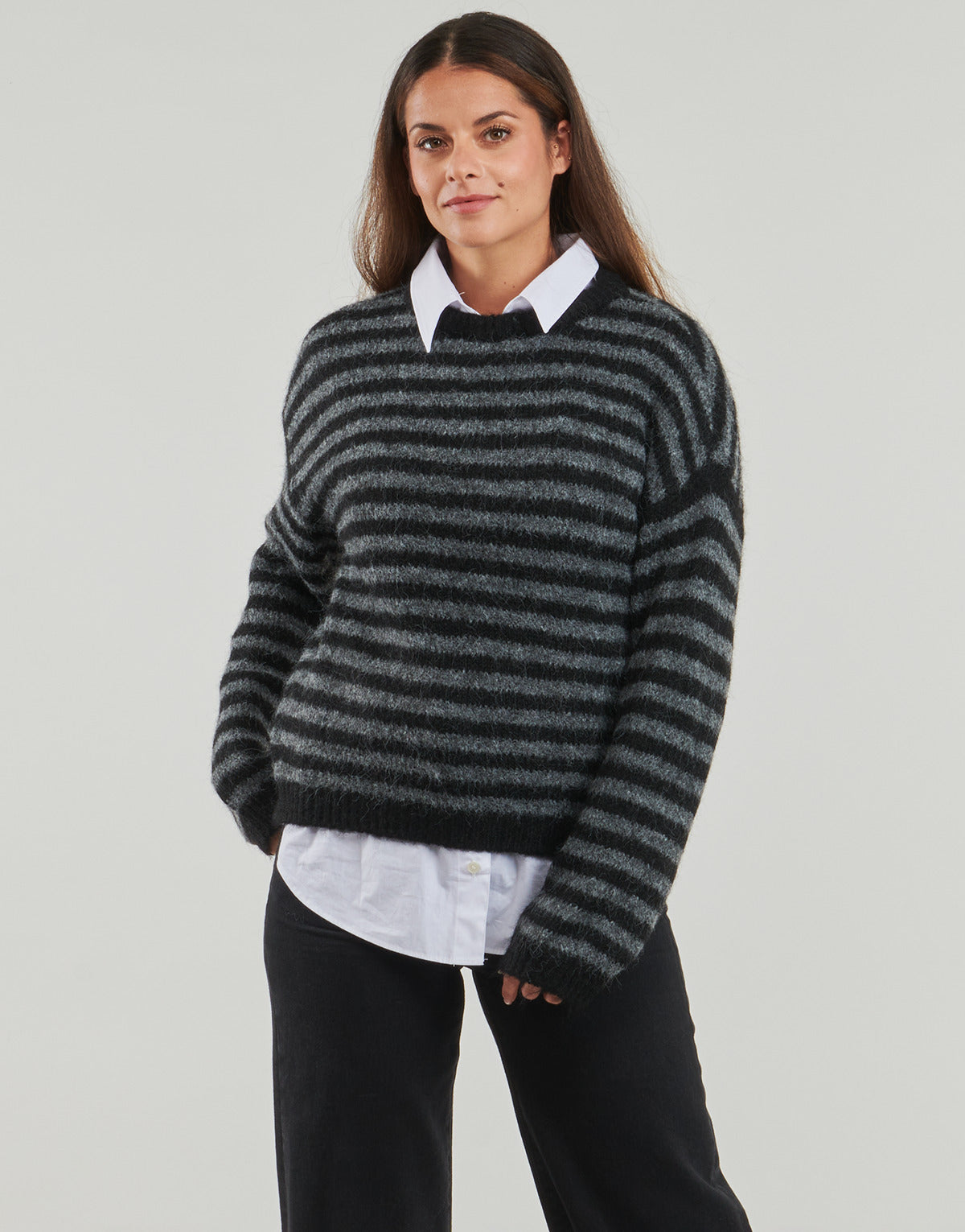 Maglione Donna JDY  JDYZOEY   Grigio