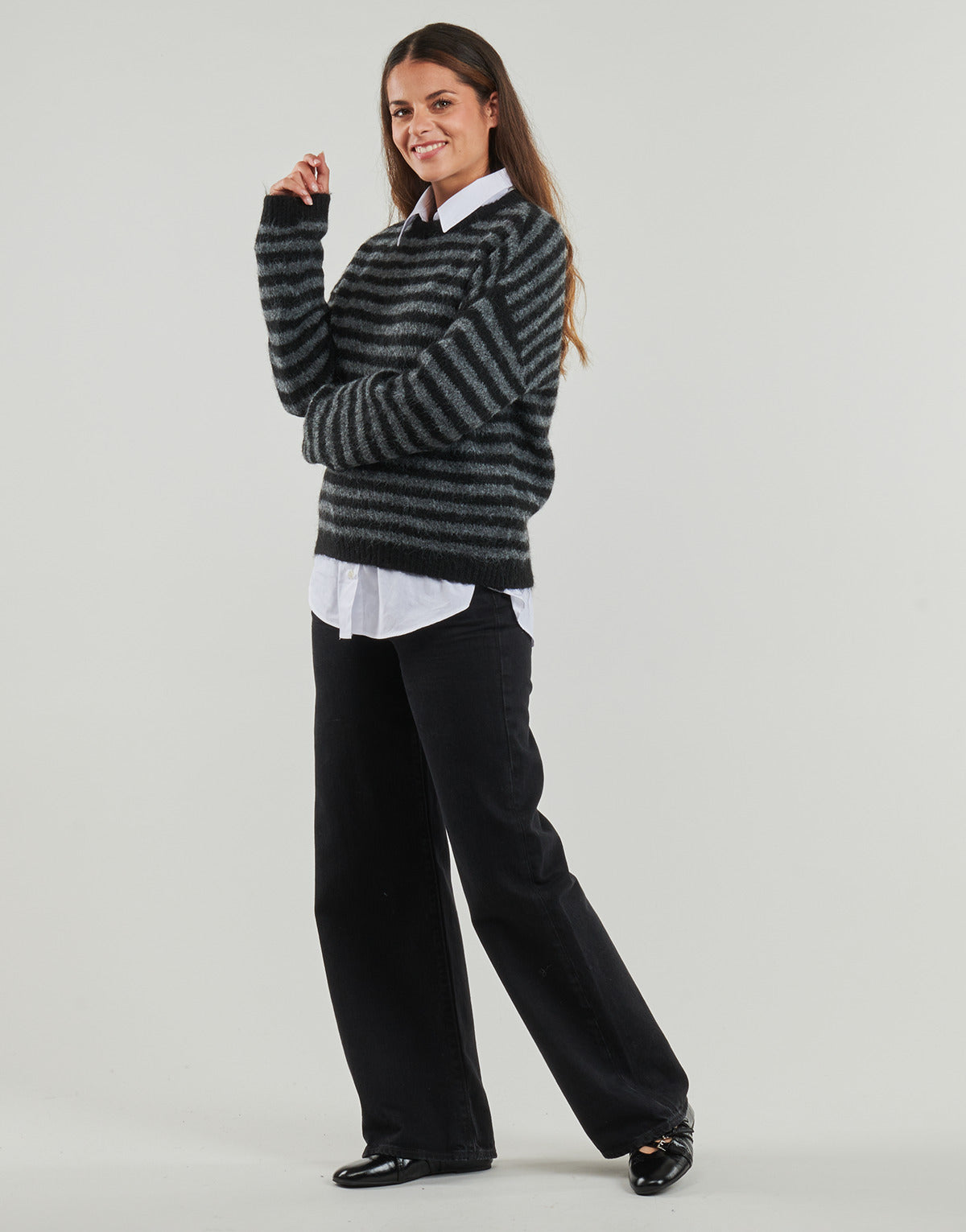 Maglione Donna JDY  JDYZOEY   Grigio