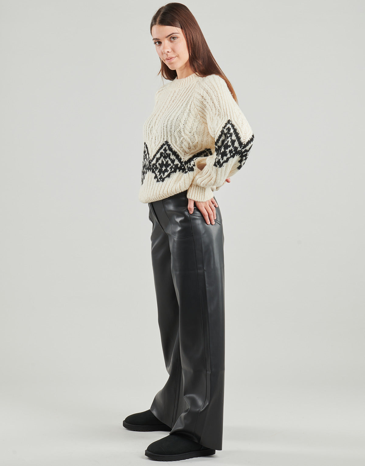 Maglione Donna JDY  JDYNAOMI  Beige