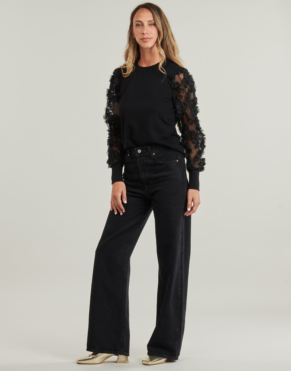 Felpa Donna JDY  JDYFAIRVIEW  Nero