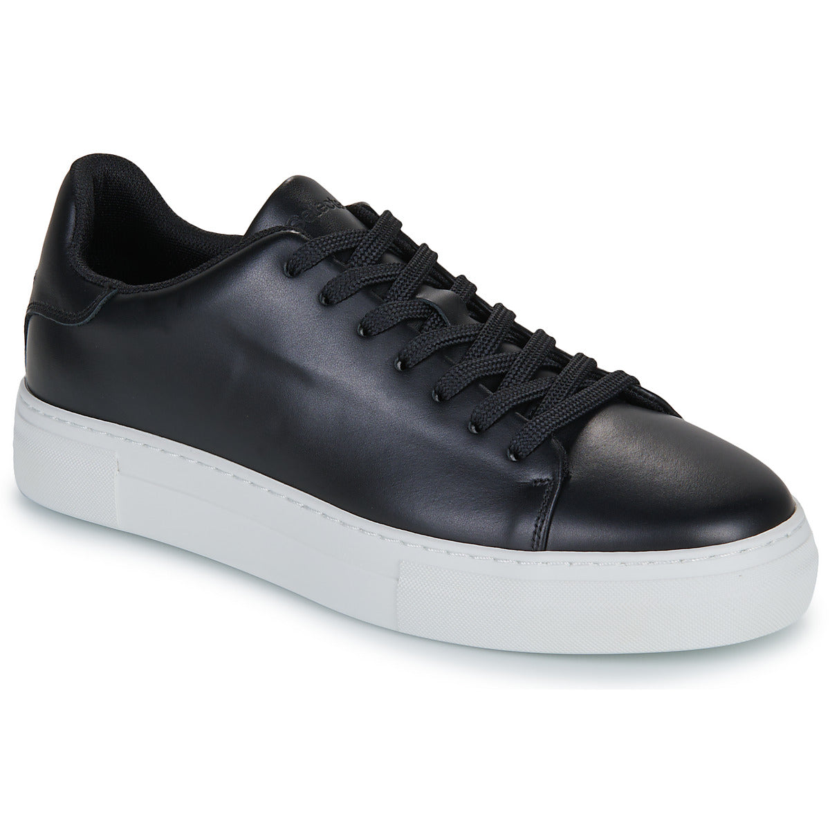 Sneakers Uomo Selected SLHDAVID CHUNKY LEATHER Nero
