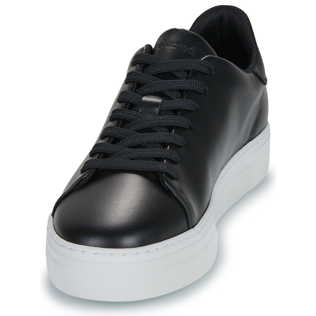 Sneakers Uomo Selected SLHDAVID CHUNKY LEATHER Nero