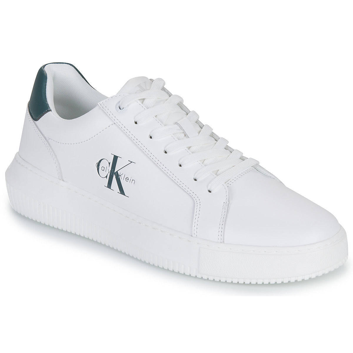 Sneakers Uomo Calvin Klein Jeans CHUNKY CUPSOLE MONO LTH Bianco