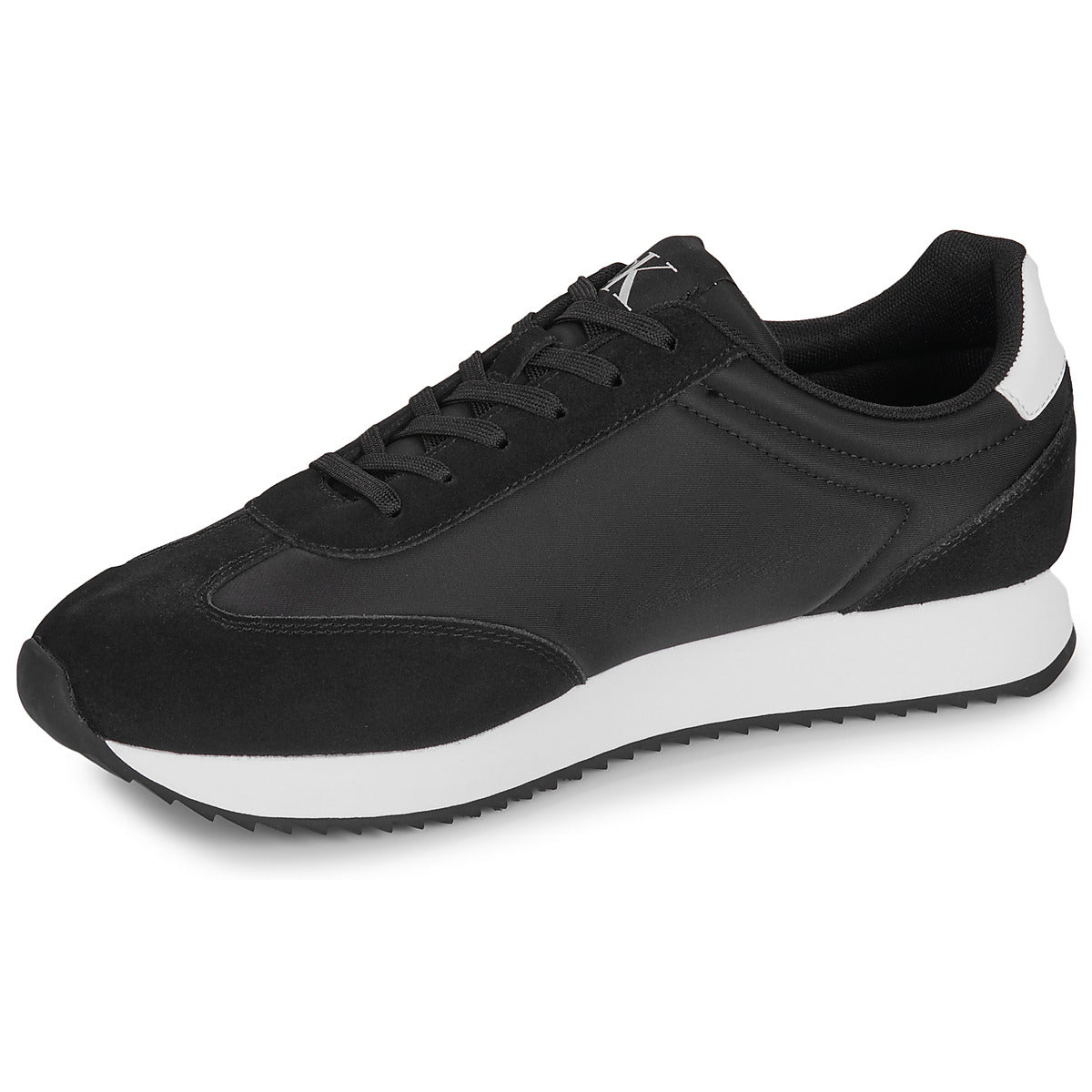 Sneakers Uomo Calvin Klein Jeans RETRO RUNNER LACE UP NY-SU Nero