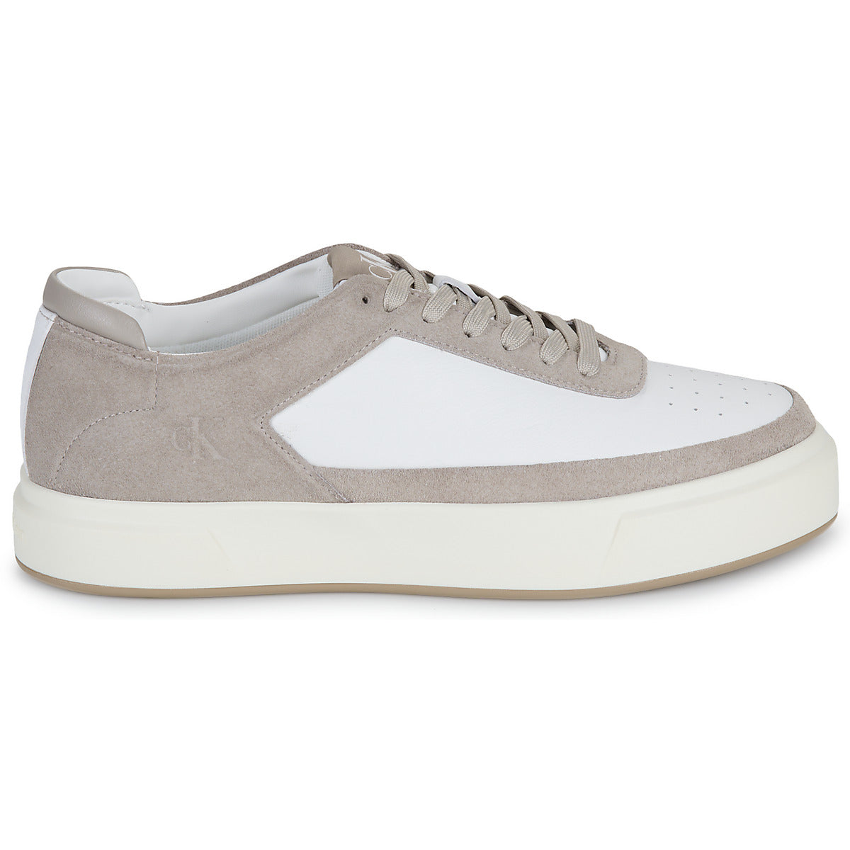 Sneakers Uomo Calvin Klein Jeans  BASKET CUPSOLE LACEUP LTH-SU  Bianco
