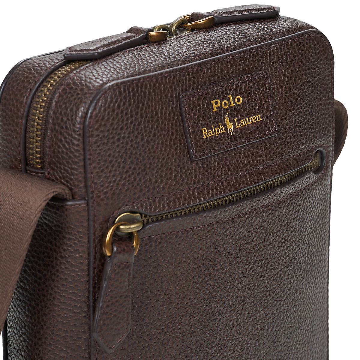 Borsa Shopping Uomo Polo Ralph Lauren CROSSBODY SMALL Marrone