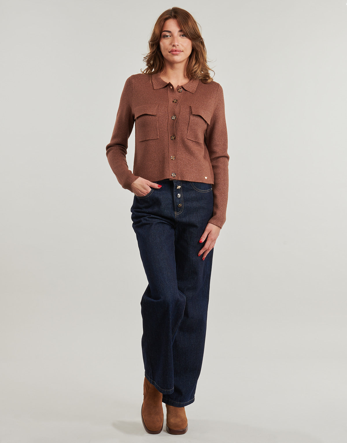 Jeans Flare Donna Les Petites Bombes  MANUELLA  Blu