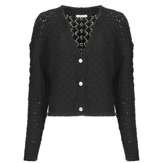 Gilet / Cardigan Donna Les Petites Bombes  MEGHAN  Nero