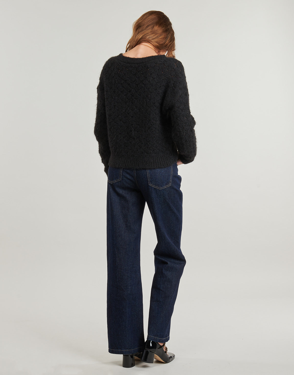 Gilet / Cardigan Donna Les Petites Bombes  MEGHAN  Nero