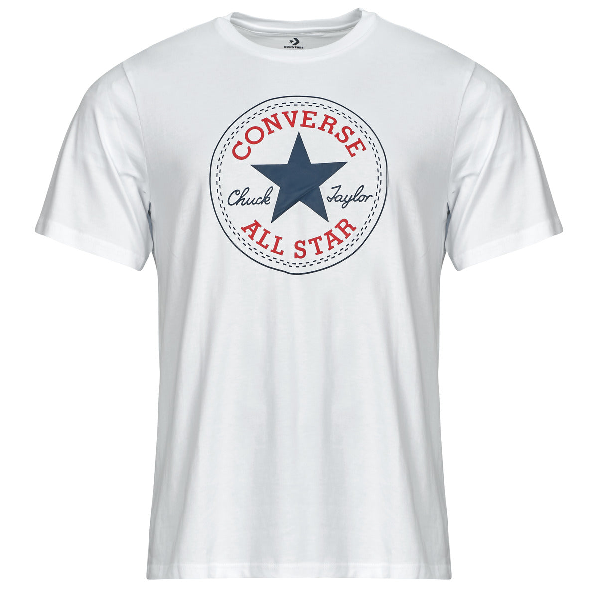 T-shirt Uomo Converse  CHUCK PATCH TEE  Bianco