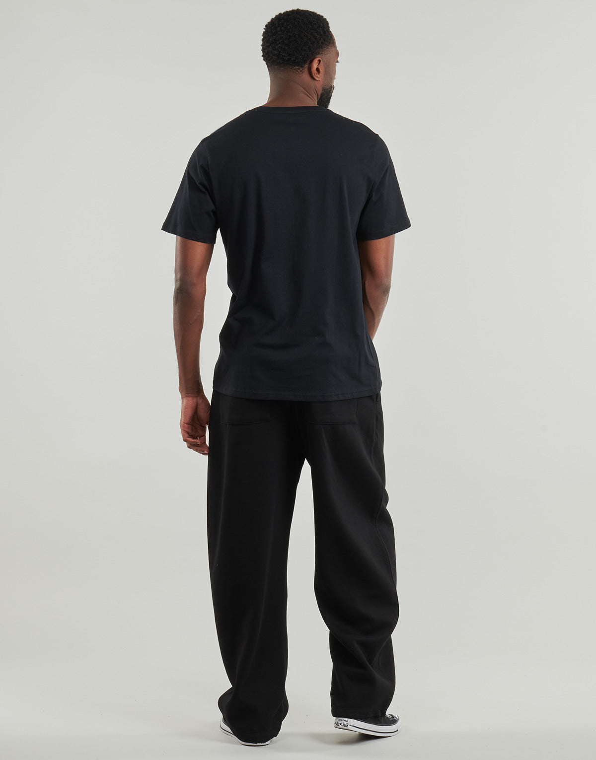 T-shirt Uomo Converse  CHUCK PATCH TEE  Nero