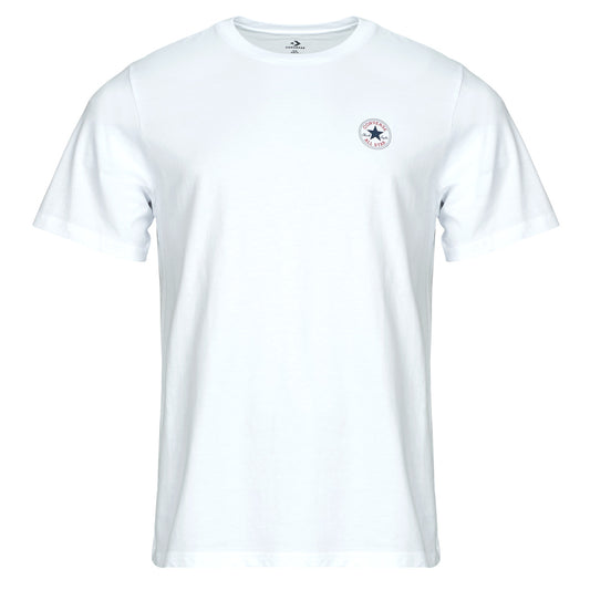 T-shirt Uomo Converse  CORE CHUCK PATCH TEE  Bianco