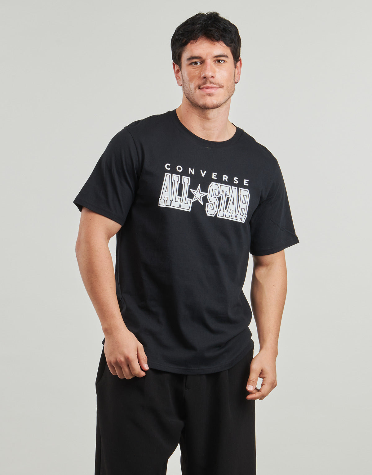 T-shirt Uomo Converse  CONVERSE ALL STAR TEE  Nero
