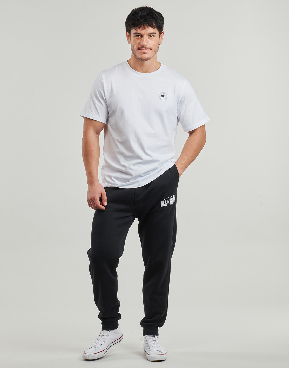 Pantaloni Sportivi Uomo Converse  CONVERSE ALL STAR PANT  Nero