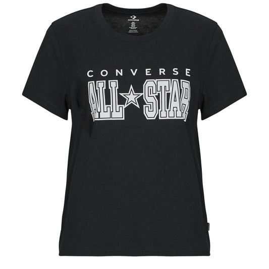 T-shirt Donna Converse  ALL STAR RETRO TEE  Nero