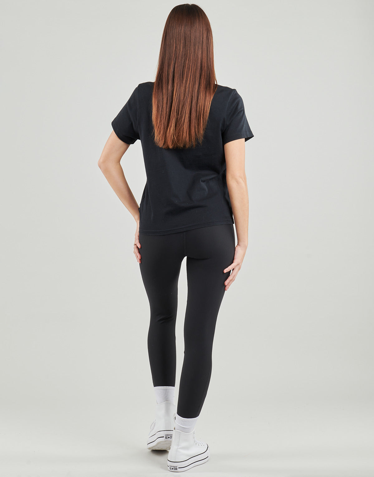 T-shirt Donna Converse  ALL STAR RETRO TEE  Nero