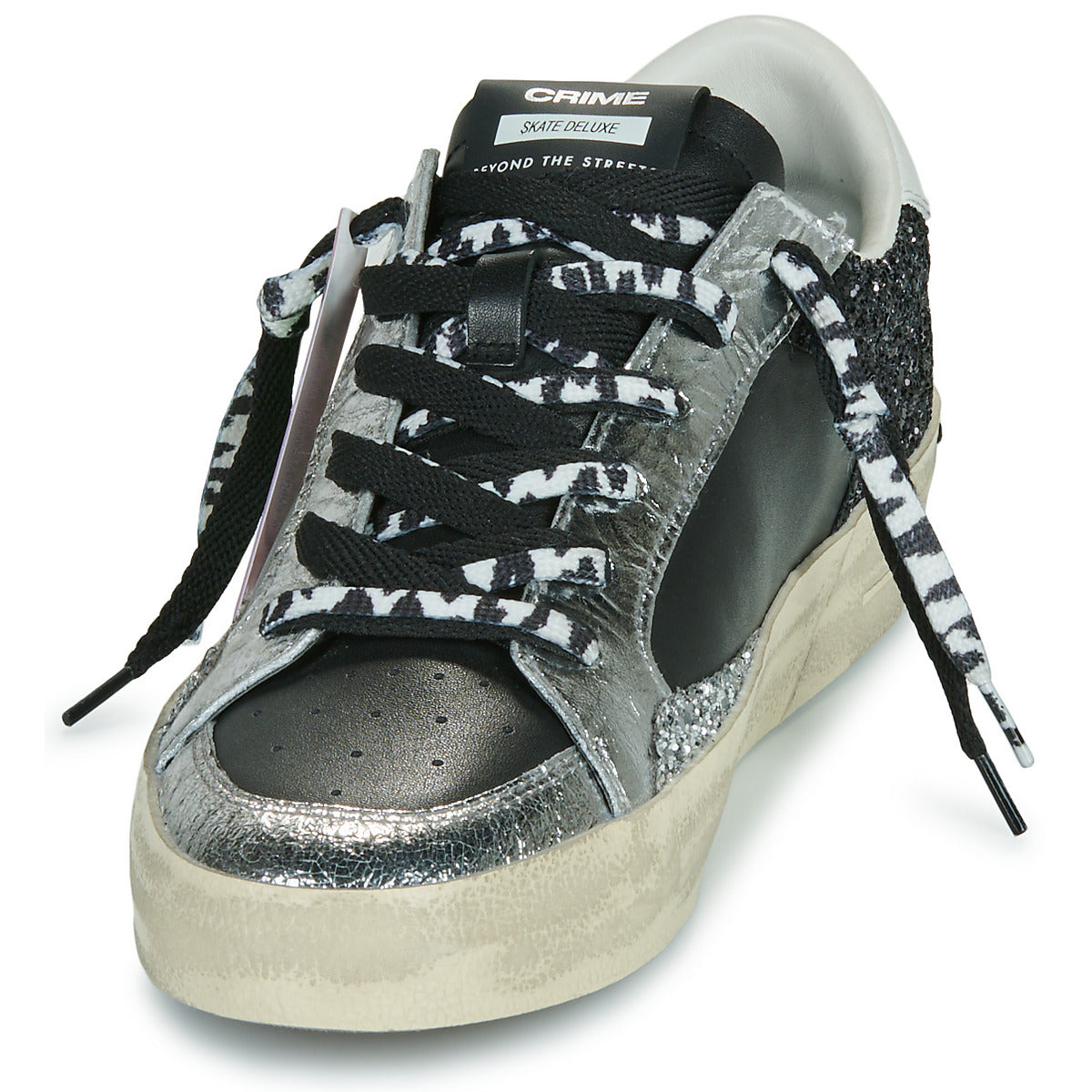 Sneakers basse Donna Crime London  SK8 DELUXE  Nero