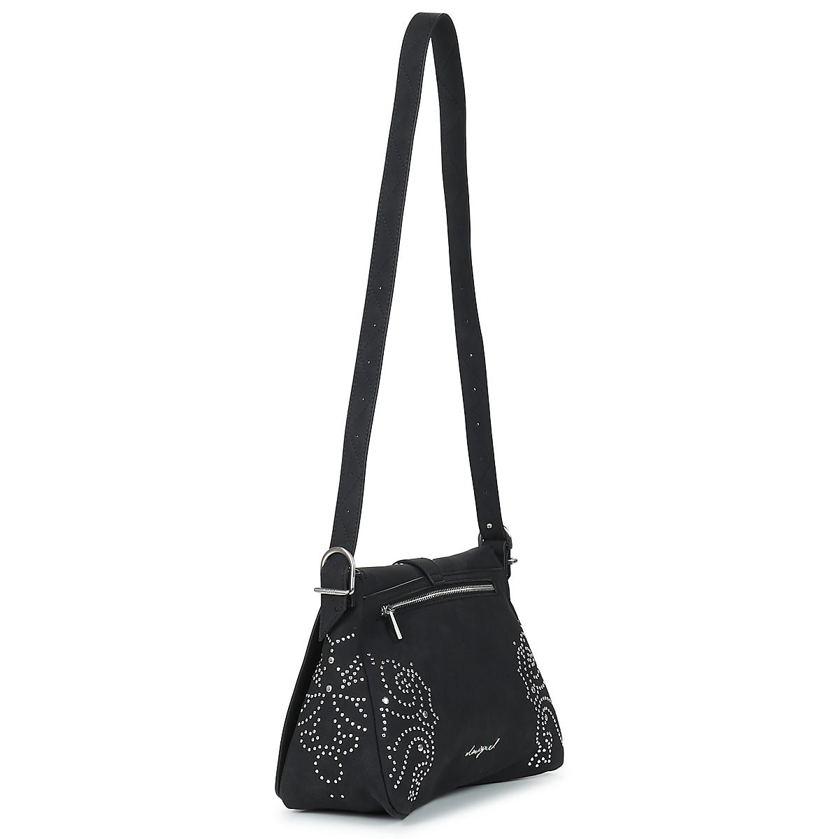 Borsa a spalla Donna Desigual  POKER FACE POSADAS MINI 2.0  Nero