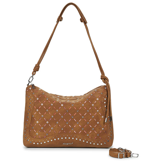 Borsa a spalla Donna Desigual  YANKEE LEIRIA MINI  Marrone