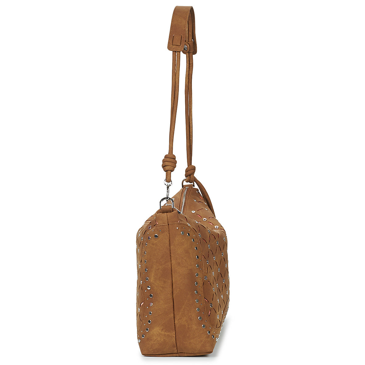 Borsa a spalla Donna Desigual  YANKEE LEIRIA MINI  Marrone