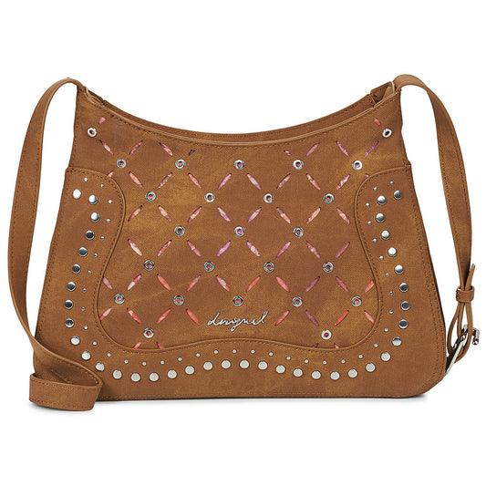 Borsa a spalla Donna Desigual  YANKEE MANAOS  Marrone