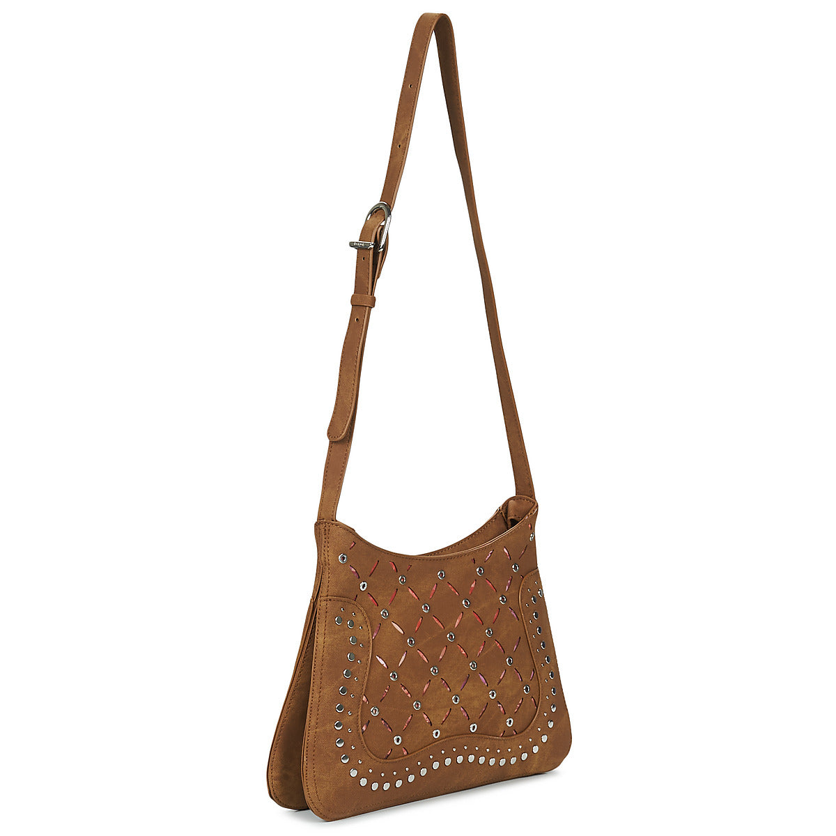 Borsa a spalla Donna Desigual  YANKEE MANAOS  Marrone