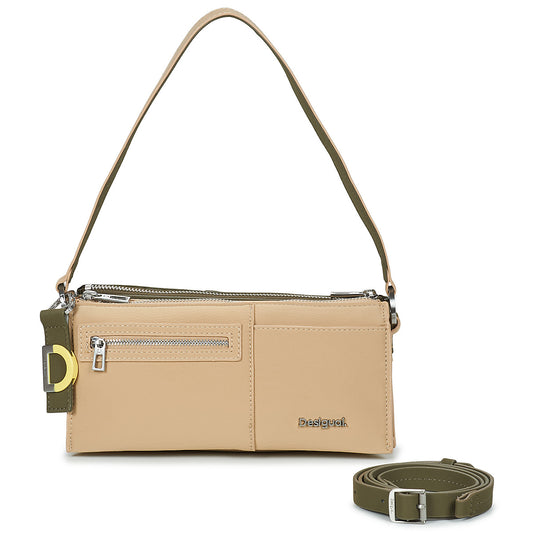 Borsa a spalla Donna Desigual  DELTA NOVA  Beige