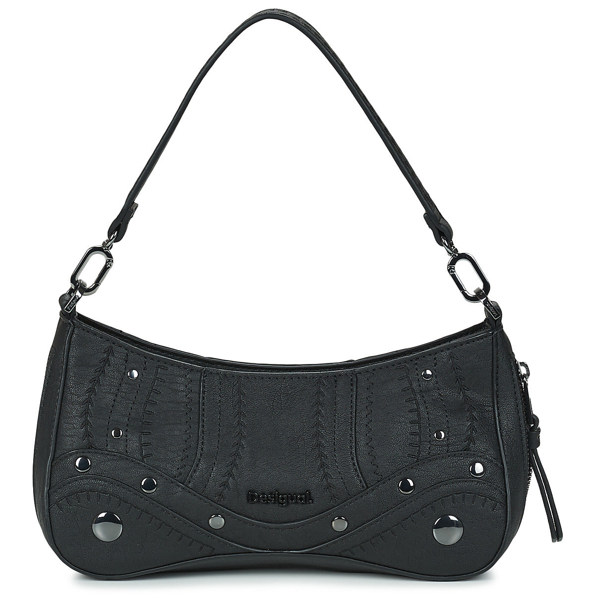 Borsa a spalla Donna Desigual  EMBRO PATCH ALSACIA  Nero