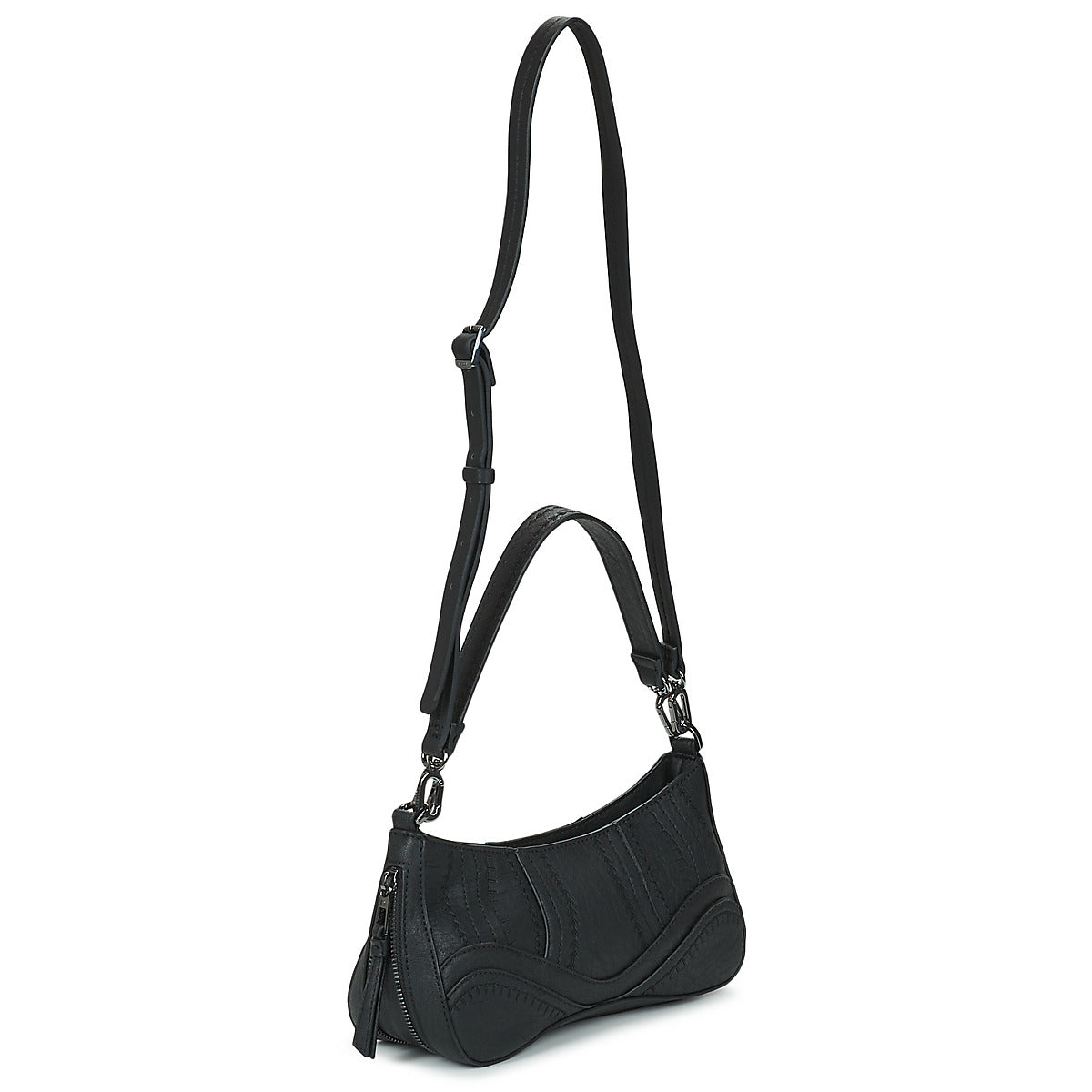 Borsa a spalla Donna Desigual  EMBRO PATCH ALSACIA  Nero