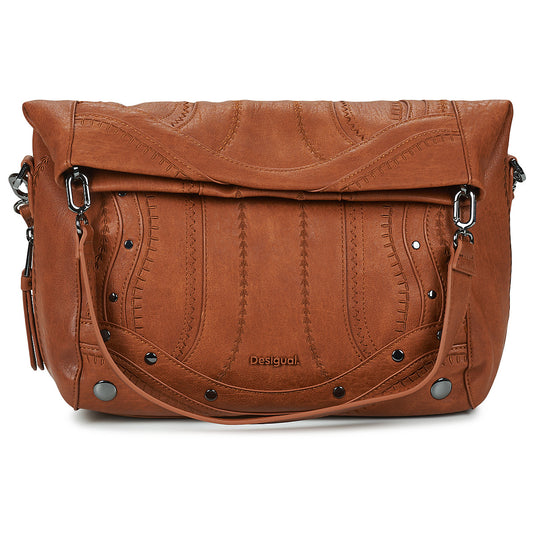 Borsa a tracolla Donna Desigual  EMBRO PATCH LOVERTY  Marrone