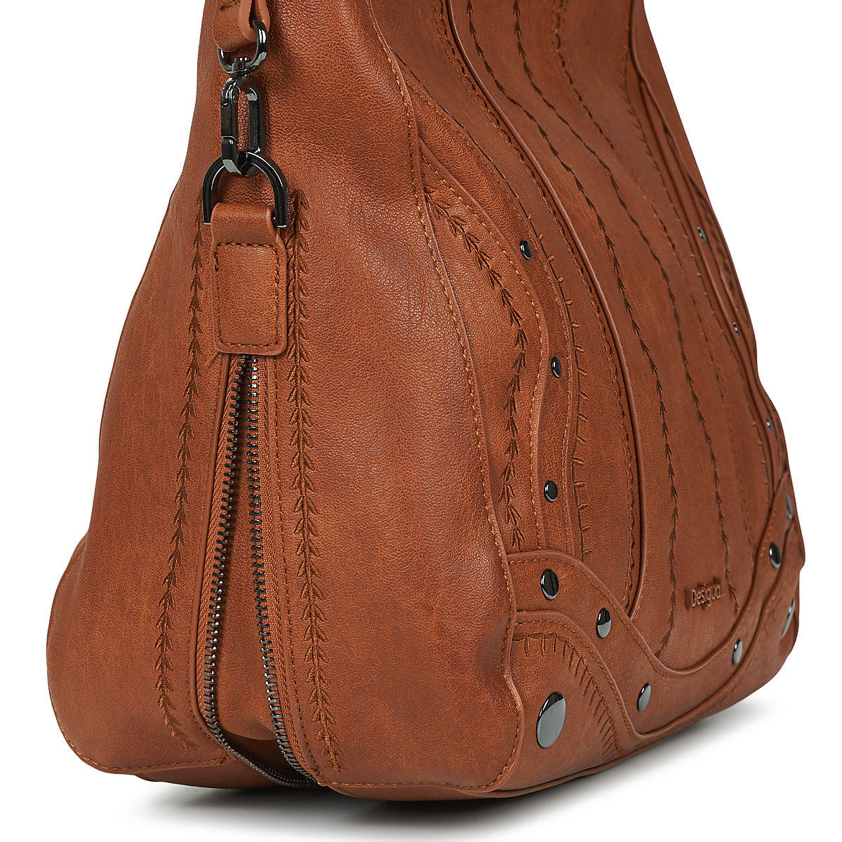 Borsa a tracolla Donna Desigual  EMBRO PATCH LOVERTY  Marrone