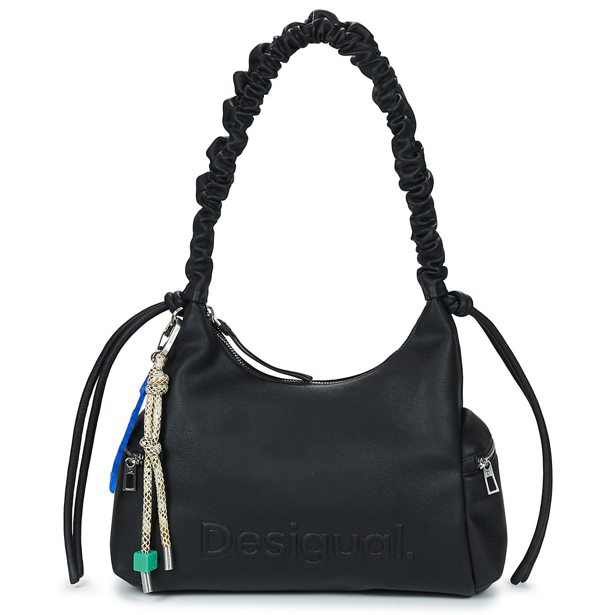 Borsa a spalla Donna Desigual  HALF LOGO MONTVILLE  Nero