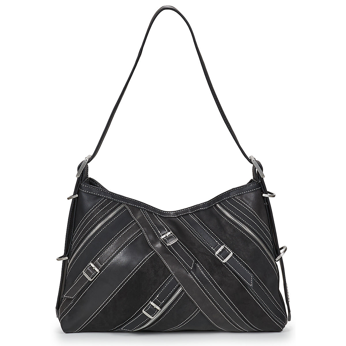 Borsa a spalla Donna Desigual  FIBONACCI BUXTON MINI  Nero