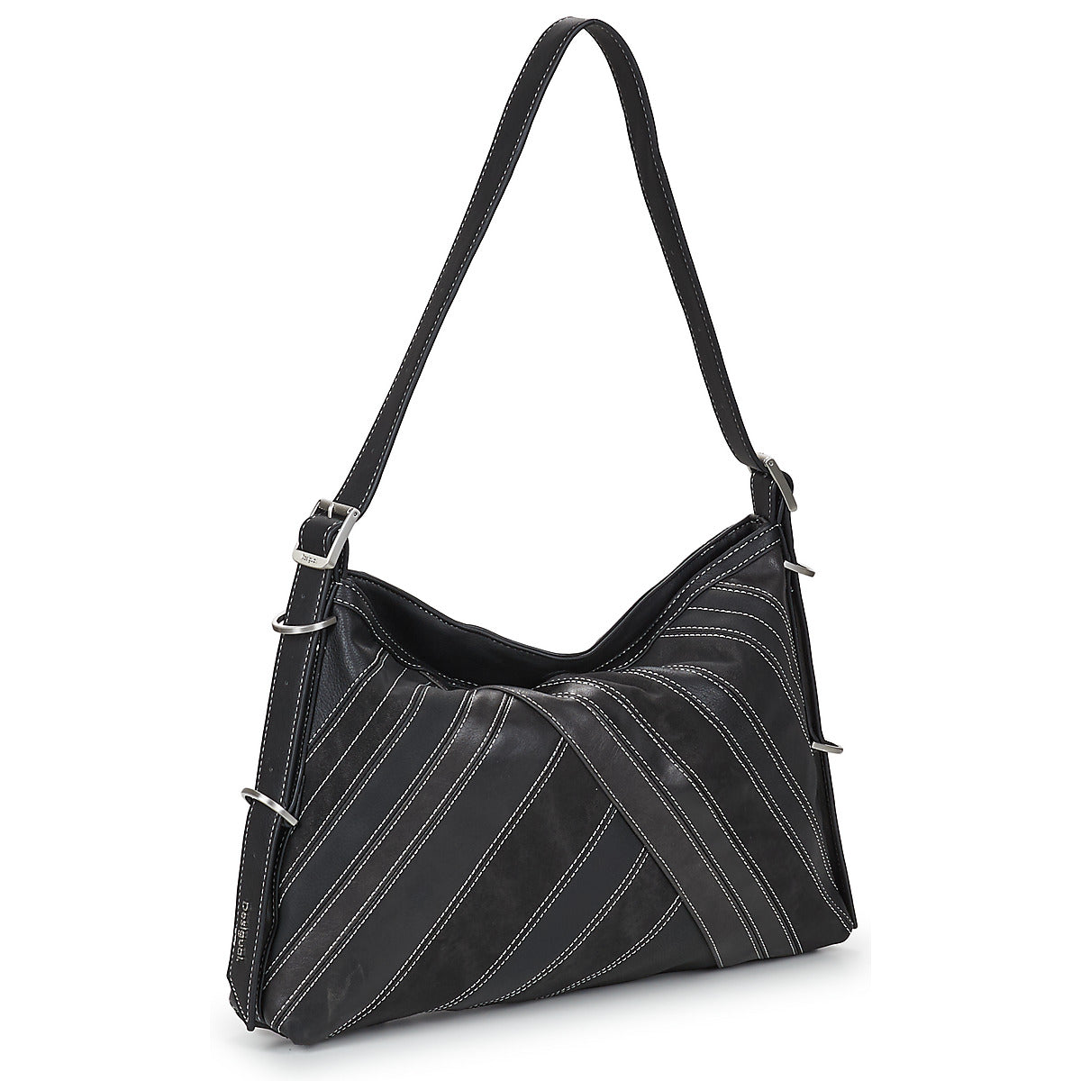 Borsa a spalla Donna Desigual  FIBONACCI BUXTON MINI  Nero