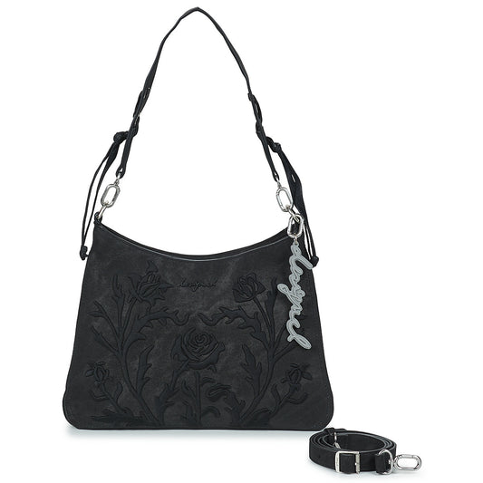 Borsa a spalla Donna Desigual  ROMEO FLORAL MANAOS 2.0  Nero